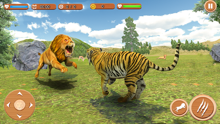 #2. King Lion Beast : Animal Games (Android) By: Goldstone Creatives