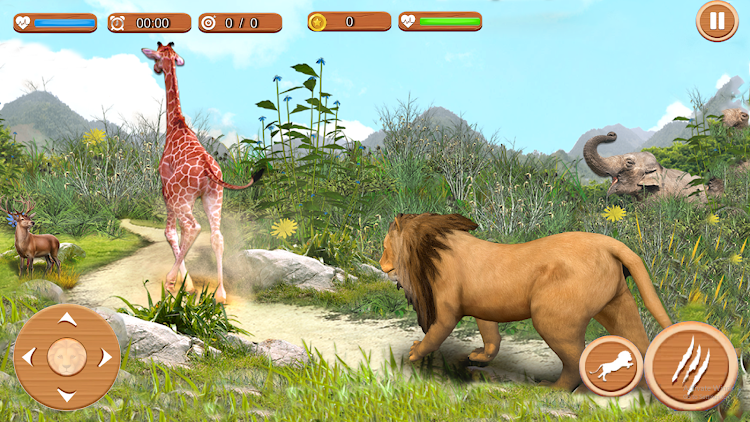 #6. King Lion Beast : Animal Games (Android) By: Goldstone Creatives