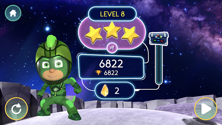 #6. PJ Masks™: Racing Heroes (Android) By: Scary Beasties Limited