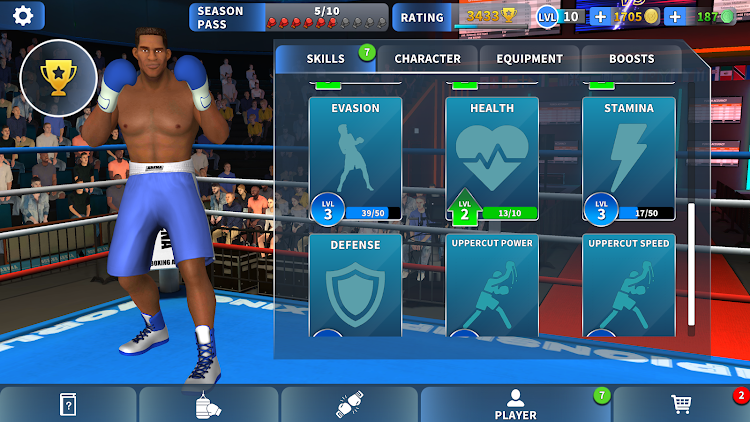 #5. Boxing Arena (Android) By: Helium9 Games