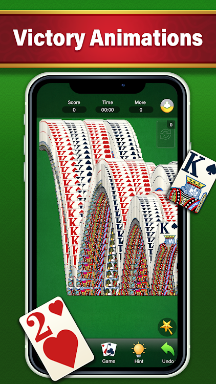 #6. Witt Solitaire - Card Games (Android) By: Sage Studio.