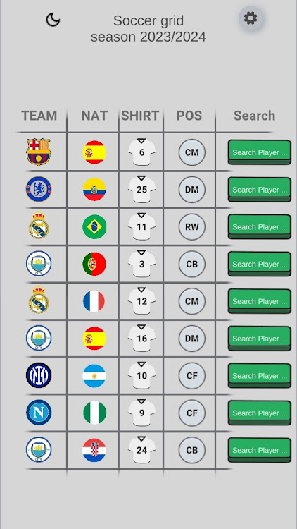 #2. Soccer grid (Android) By: YASSIN NASRI