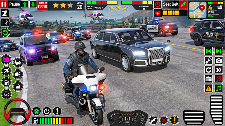 #2. Police Simulator: Police Game (Android) By: Play Paradigm