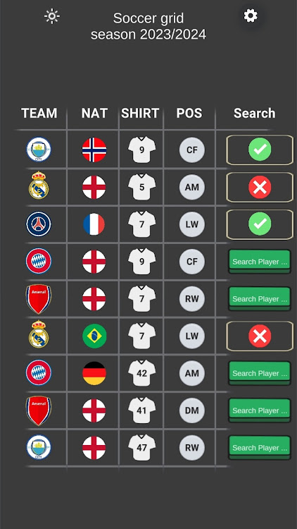 #7. Soccer grid (Android) By: YASSIN NASRI