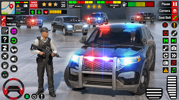 #7. Police Simulator: Police Game (Android) By: Play Paradigm