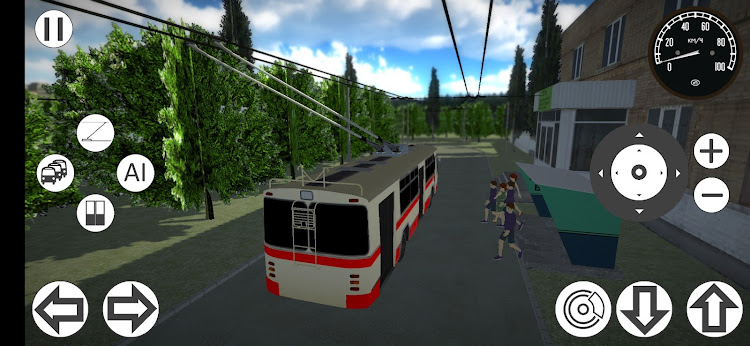 #2. Micro-Trolleybus Simulator (Android) By: Сопротивление Бесполезно