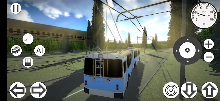 #3. Micro-Trolleybus Simulator (Android) By: Сопротивление Бесполезно