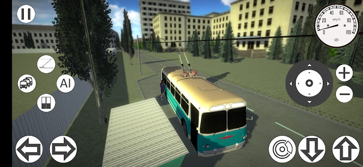 #4. Micro-Trolleybus Simulator (Android) By: Сопротивление Бесполезно