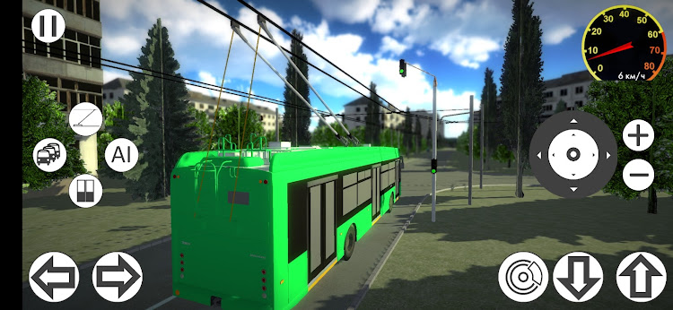 #5. Micro-Trolleybus Simulator (Android) By: Сопротивление Бесполезно