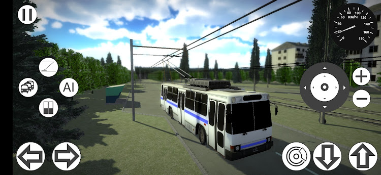 #6. Micro-Trolleybus Simulator (Android) By: Сопротивление Бесполезно