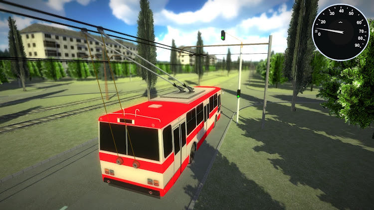 #10. Micro-Trolleybus Simulator (Android) By: Сопротивление Бесполезно