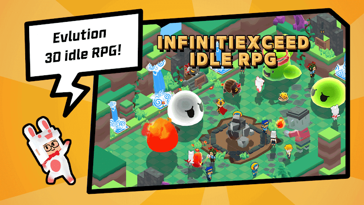 #7. infinityexceed idle RPG (Android) By: BRIDGEHEADUNION