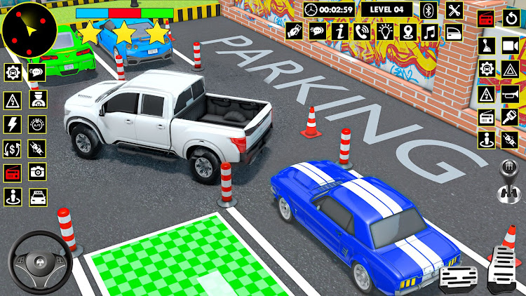 #2. Car Game 3d Parking Driving 3d (Android) By: Game Clock