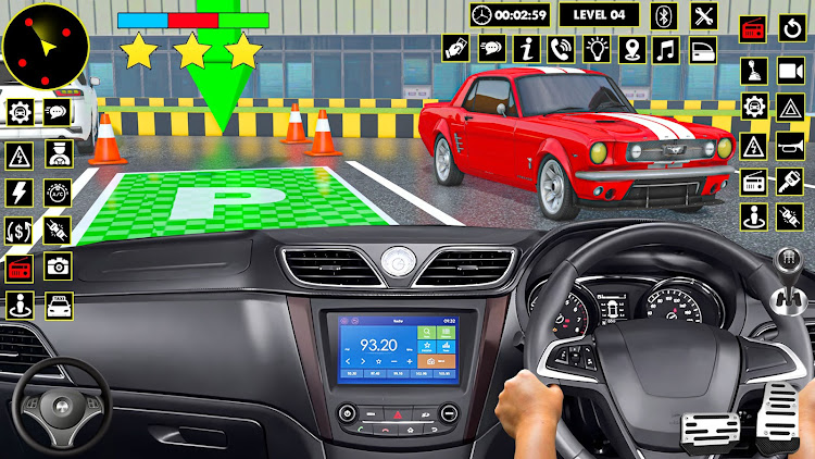 #7. Car Game 3d Parking Driving 3d (Android) By: Game Clock