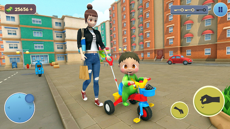 #5. Anime Mother Single Mom Sim 3D (Android) By: Luxor Tech