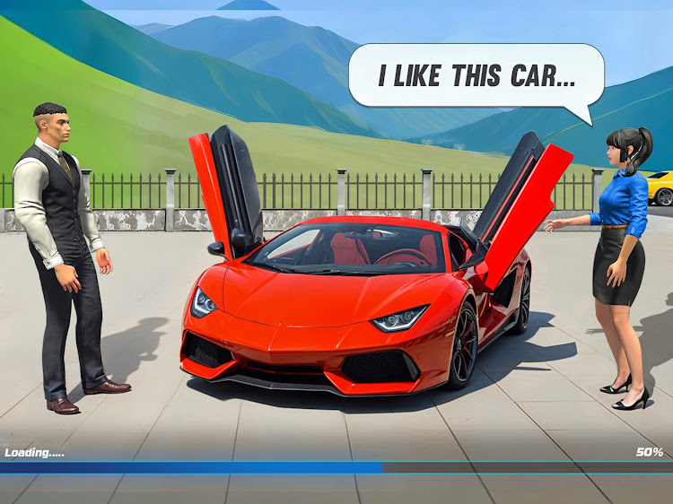 #7. Car Dealing Simulator Games (Android) By: K Zee Games