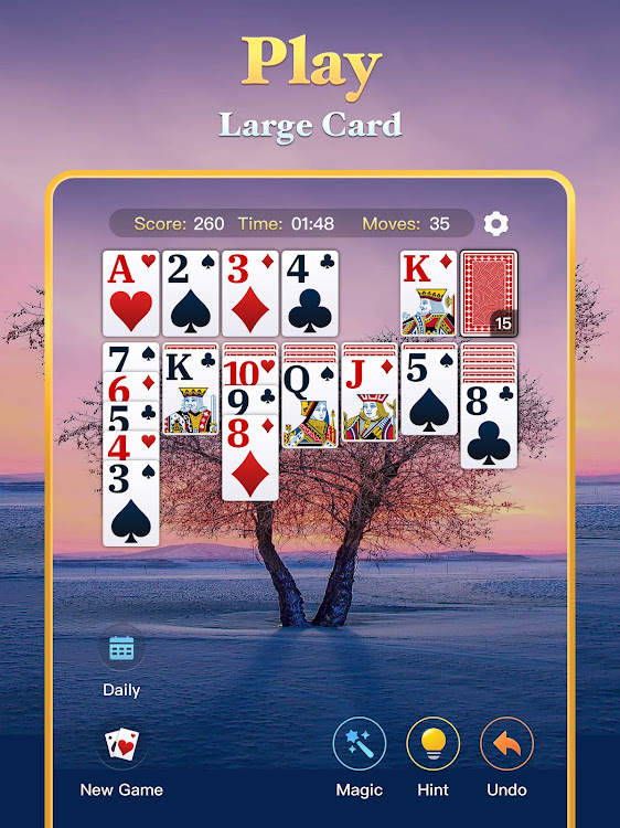 #8. Jolly Solitaire - Card Games (Android) By: Alto Social Inc