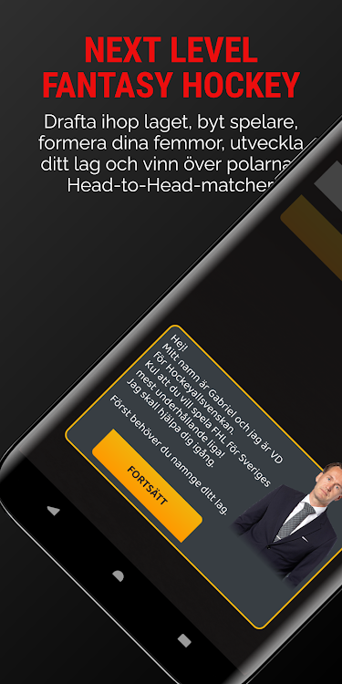 #6. Fantasy Hockey League (Android) By: Head Coach Games