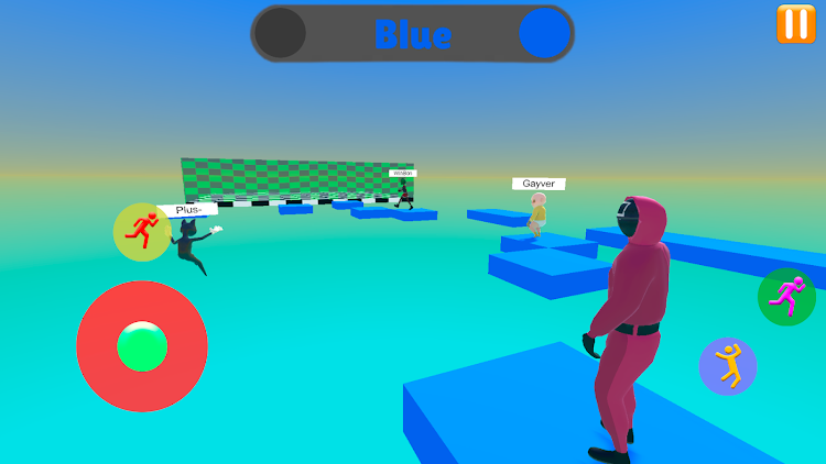 #3. Obby Online Color Block Race (Android) By: DarkPlay Game