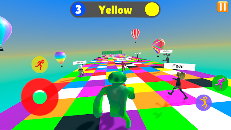 #5. Obby Online Color Block Race (Android) By: DarkPlay Game