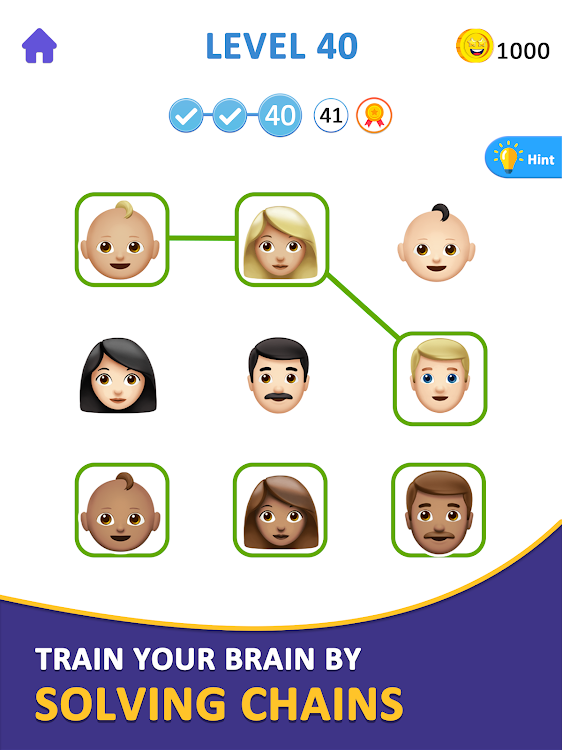 #4. Emoji Connect: Match Games (Android) By: Puzzle Go