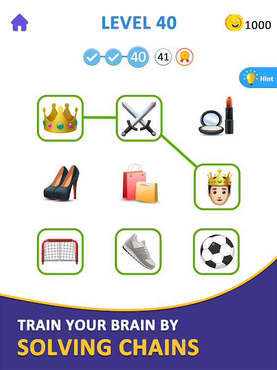 #7. Emoji Connect: Match Games (Android) By: Puzzle Go