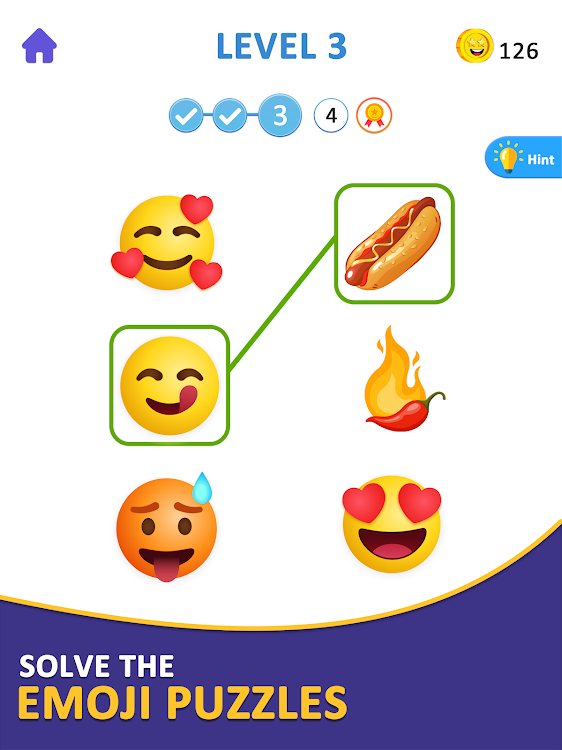 #9. Emoji Connect: Match Games (Android) By: Puzzle Go