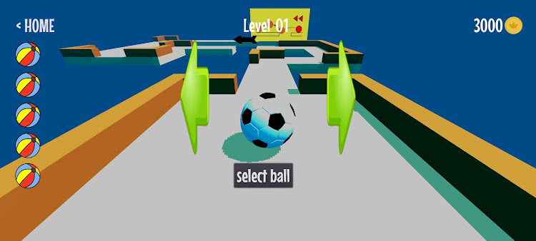 #3. Let's Roll Ball Balance (Android) By: RR Lab