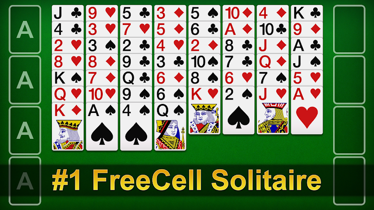 #7. FreeCell Solitaire (Android) By: nerByte GmbH