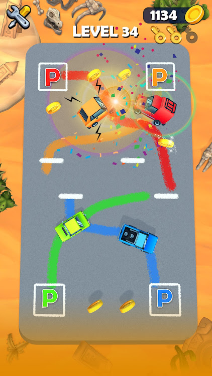 #4. Park Car Master: Car Games (Android) By: Tiny Play Games