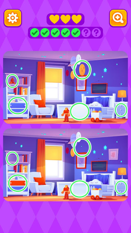 #3. Find The Differences : Let'sGo (Android) By: Zeppelin Games