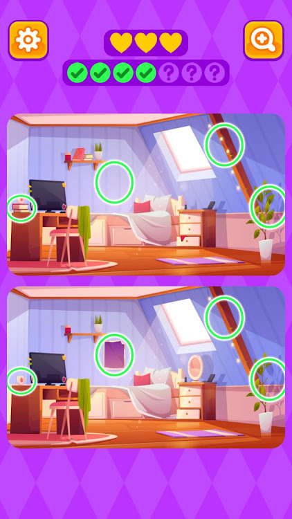 #6. Find The Differences : Let'sGo (Android) By: Zeppelin Games