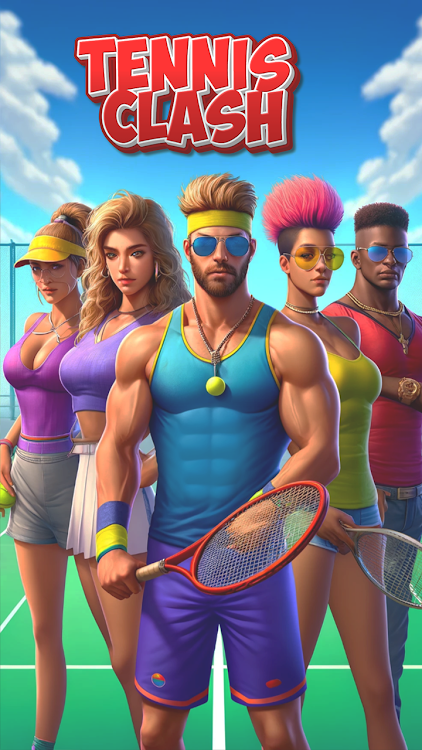 #2. Tennis Game 3D 2024 (Android) By: Freak Gaming Studio