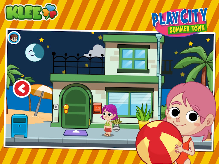 #7. PlayCity - SUMMER HOLIDAY TOWN (Android) By: Klee Games