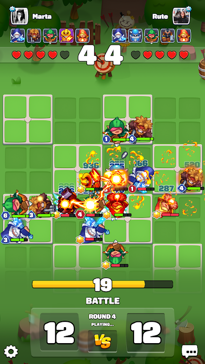 #5. Hero Tactics: 2 Player Game (Android) By: Miniclip.com