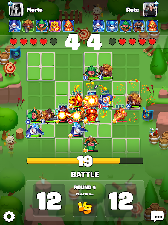 #10. Hero Tactics: 2 Player Game (Android) By: Miniclip.com