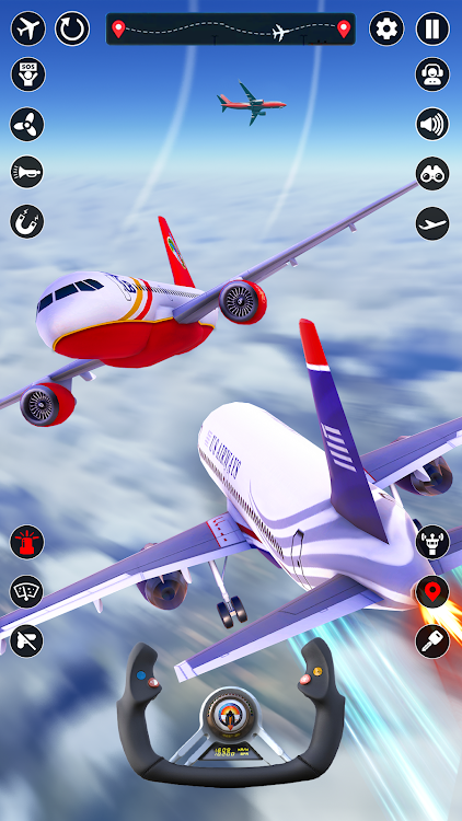 #2. Airplane Flight: 3D Sim Game (Android) By: Ubuntoo Games