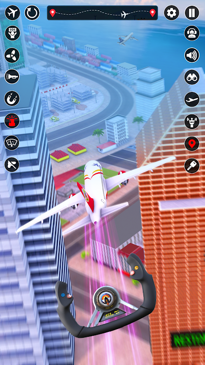 #4. Airplane Flight: 3D Sim Game (Android) By: Ubuntoo Games