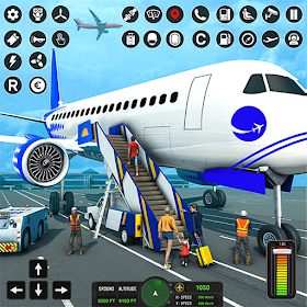 Airplane Flight: 3D Sim Game