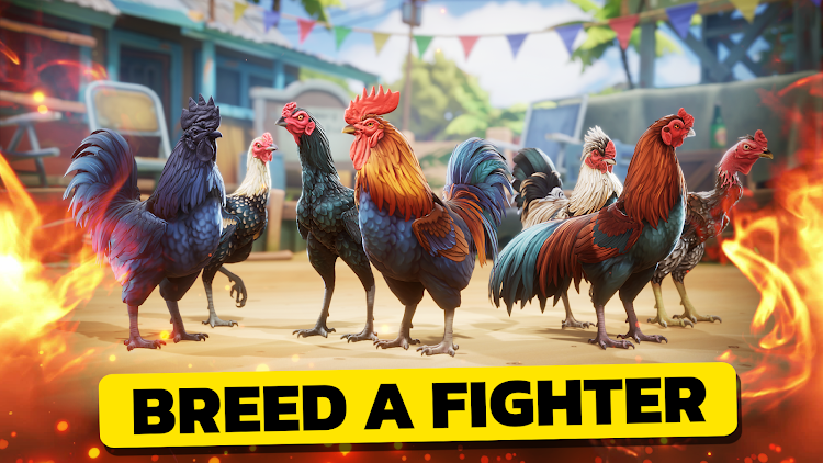 #2. Rooster Fights (Android) By: Feather Games FZ LLC