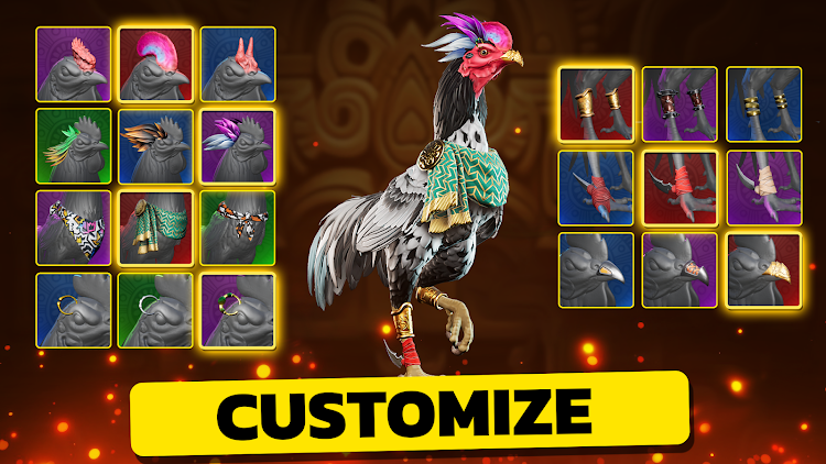 #3. Rooster Fights (Android) By: Feather Games FZ LLC