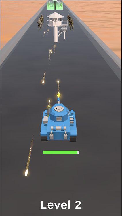 #2. Tank Battle Run (Android) By: GameBite