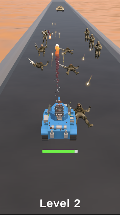 #3. Tank Battle Run (Android) By: GameBite