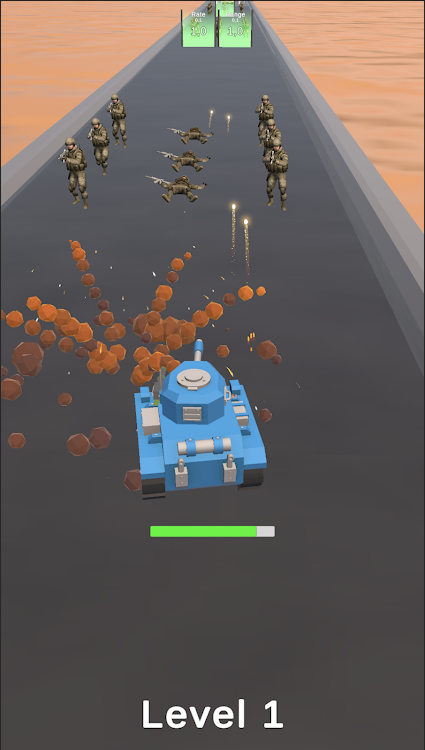 #9. Tank Battle Run (Android) By: GameBite