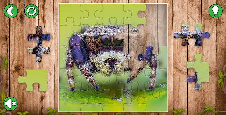 #3. Animal puzzle games offline (Android) By: Girls Photo Editor