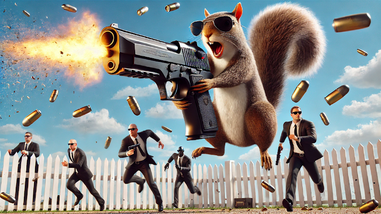 #3. Squirrel Hero 3D Gun Master (Android) By: Getflynz