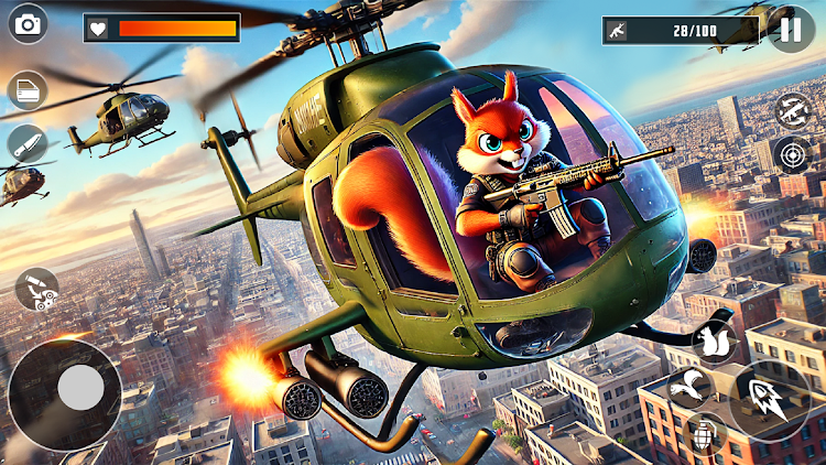 #4. Squirrel Hero 3D Gun Master (Android) By: Getflynz