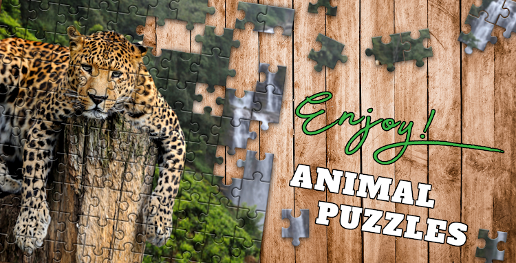 #6. Animal puzzle games offline (Android) By: Girls Photo Editor