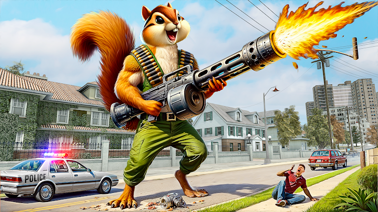 #5. Squirrel Hero 3D Gun Master (Android) By: Getflynz