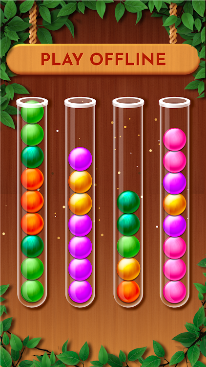 #8. Woody Sort: Ball Sort Puzzle (Android) By: Unico Studio